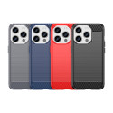 Pouzdro AG PREMIUM Carbon Case pro iPhone 15 Pro - černé