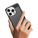 Pouzdro AG PREMIUM Carbon Case pro iPhone 15 Pro - černé