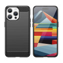 Pouzdro AG PREMIUM Carbon Case pro iPhone 15 Pro - modré