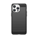 Pouzdro AG PREMIUM Carbon Case pro iPhone 15 Pro Max - černé