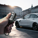 Pouzdro na klíč Spigen BK100 pro BMW - černé