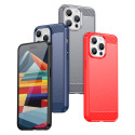 Pouzdro AG PREMIUM Carbon Case pro iPhone 15 Pro Max - černé