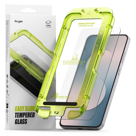 Ringke EASY SLIDE 2-PACK pro Galaxy S25 FE - clear