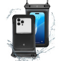 Spigen A611P pro smartphony do 6,9" – matná černá (2 ks)