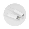 AG PREMIUM AHFI-3.5 Redukce (adaptér) z Lightning na 3,5 Jack, bílá
