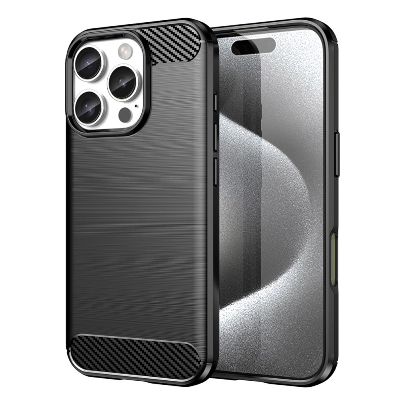 Pouzdro AG PREMIUM Carbon Case pro iPhone 16 Pro - černé