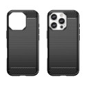 Pouzdro AG PREMIUM Carbon Case pro iPhone 16 Pro - černé