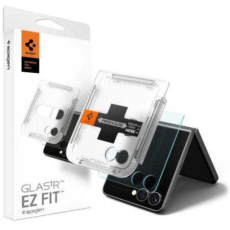 Ochranné sklo Spigen GLAS.TR EZ FIT HD Galaxy Z Flip 7/8 clear
