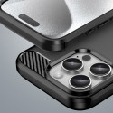 Pouzdro AG PREMIUM Carbon Case pro iPhone 16 Pro - černé