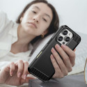 Pouzdro AG PREMIUM Carbon Case pro iPhone 16 Pro - černé