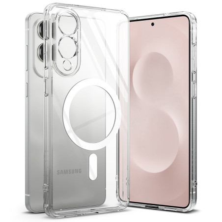 Kryt Ringke FUSION MAGNETIC MAGSAFE pro Galaxy S25 Edge - clear