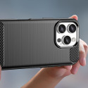 Pouzdro AG PREMIUM Carbon Case pro iPhone 16 Pro Max - černé