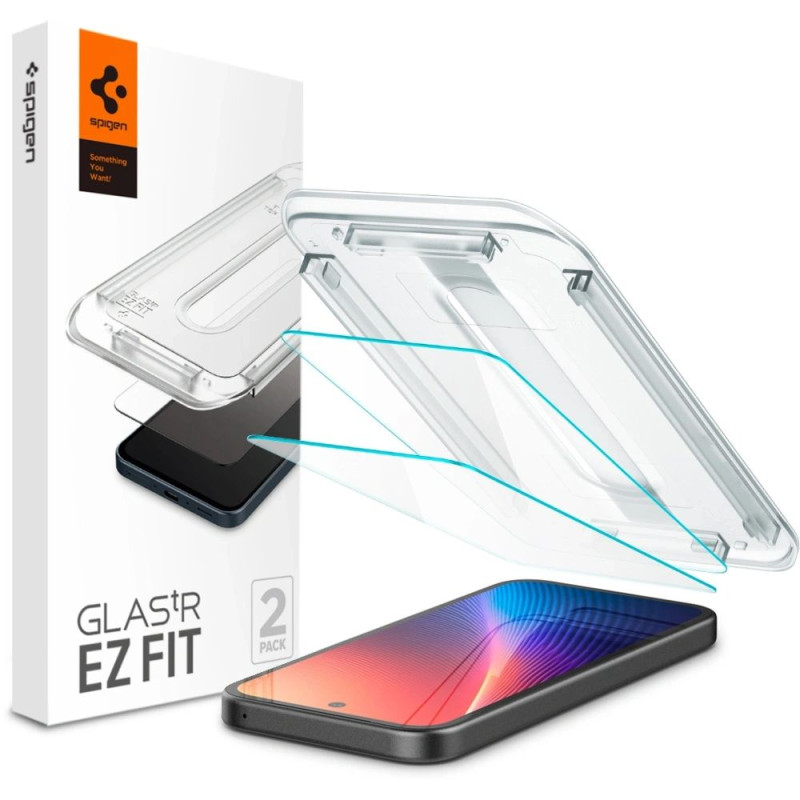 Ochranné sklo Spigen GLAS.TR EZ FIT pro Google Pixel 9A - čiré