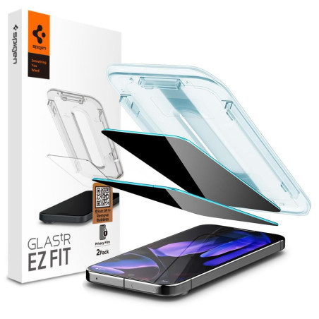 Ochranné sklo Spigen EZ FIT Privacy pro Pixel 9 - 2ks