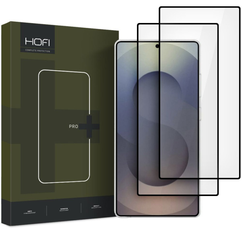 Ochranné sklo Hofi GLASS PRO+ 2-PACK pro Galaxy S25 ULTRA - black