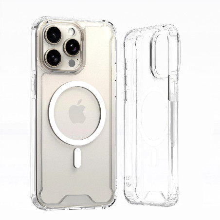 Pouzdro AG PREMIUM Clear Corner MagSafe pro iPhone 16 Pro - čiré