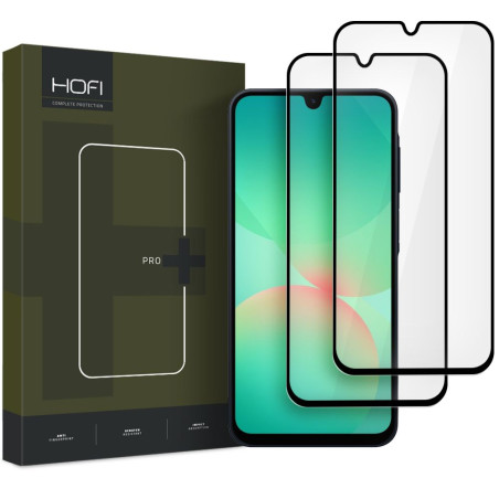 Ochranné sklo Hofi GLASS PRO+ 2-pak pro Galaxy A16/A17/A26/A27 – bl