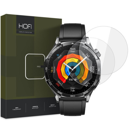 Ochranné sklo Hofi GLASS PRO+ 2-pack pro Watch GT 5 (46 MM) clear