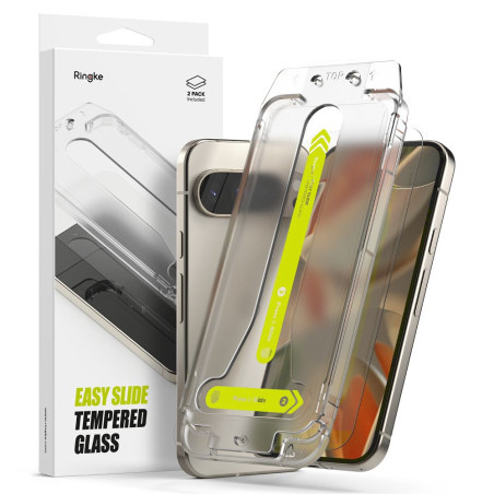 Ringke EASY SLIDE 2-PACK pro Pixel 9 - clear