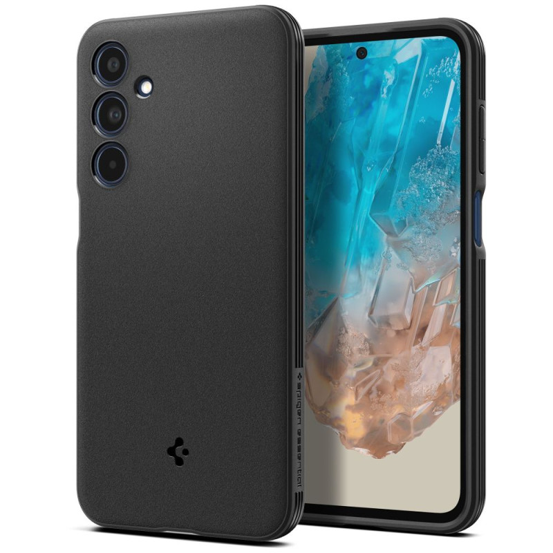 Kryt Spigen ESSENTIAL SANDBLAST pro Galaxy M35 5G - matná černá