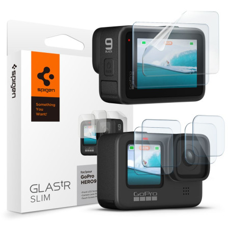 Ochranné sklo Spigen GLAS.TR SLIM 2-SET pro GoPro