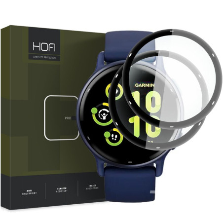 Hofi HYBRID PRO+ pro Garmin Vivoactive 5 - black (2-pack)