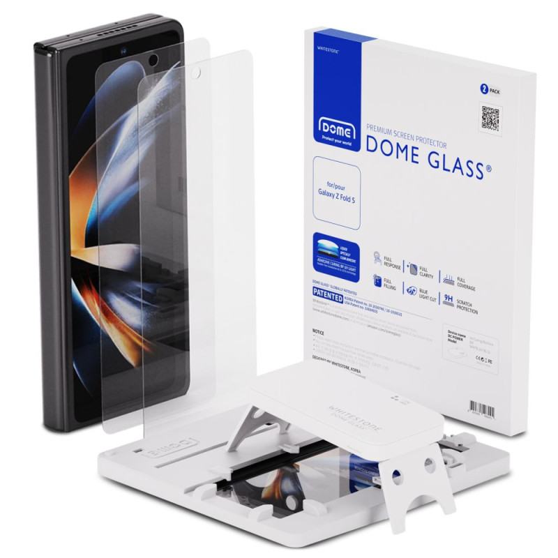 Ochranné sklo Whitestone DOME GLASS pro Galaxy Z Fold 5 - clear (2 pack)