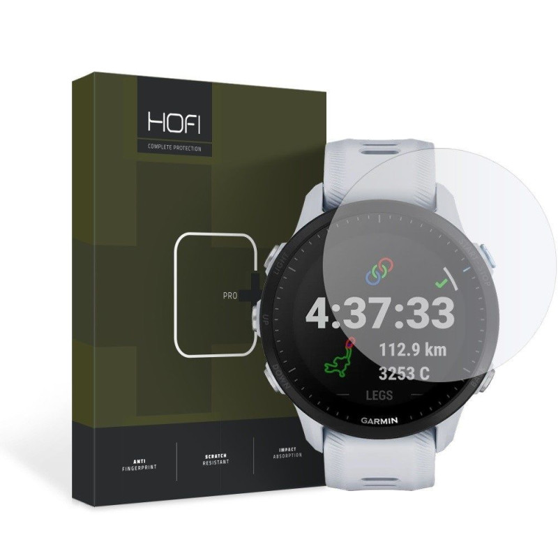 Ochranné sklo Hofi GLASS PRO+ pro Garmin Forerunner 955 / 955 Solar - čiré