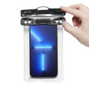Pouzdro Spigen A601 pro zařízení do 8,2" - crystal clear