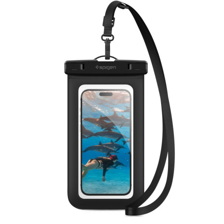 Pouzdro Spigen A601 pro mobil do 8,2" černé