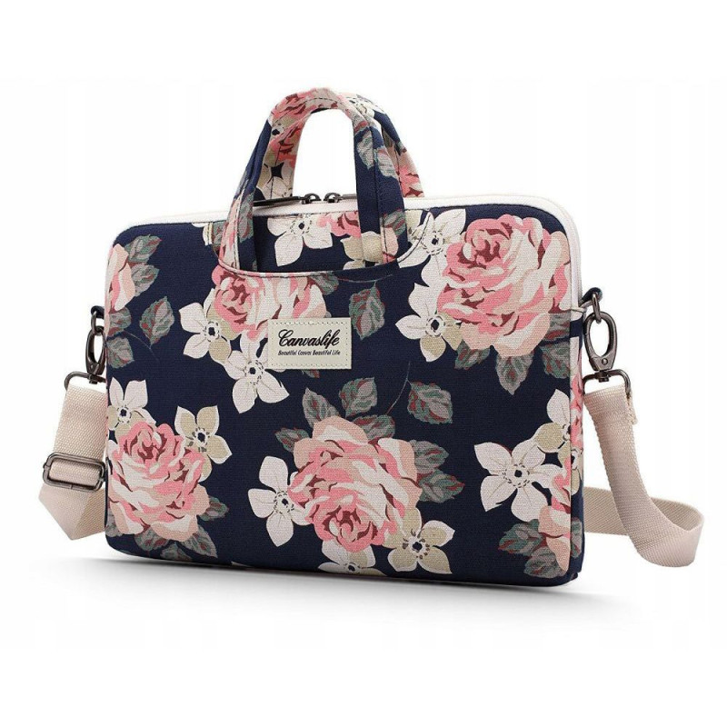 Pouzdro Canvaslife BRIEFCASE pro notebook 15-16 - navy rose