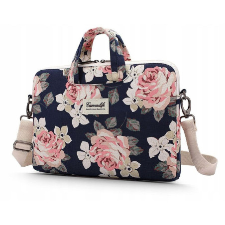 Pouzdro Canvaslife BRIEFCASE pro notebook 15-16 - navy rose