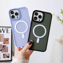 Pouzdro AG PREMIUM Color Matte s Magsafe pro iPhone 14 Pro Max - modré