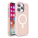 Pouzdro AG PREMIUM Color Matte s Magsafe pro iPhone 15 - růžové