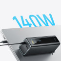 Cuktech PB200U powerbanka 210W 20000mAh TFT černá