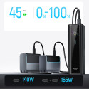 Cuktech PB200U powerbanka 210W 20000mAh TFT černá