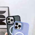 Pouzdro AG PREMIUM Color Matte s Magsafe pro iPhone 15 - vínové
