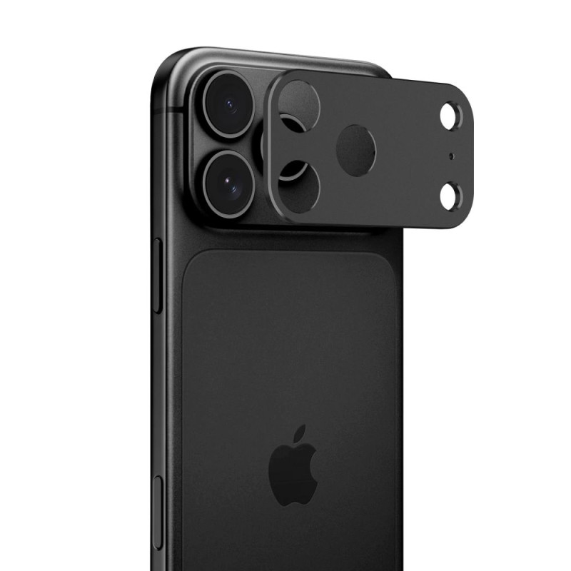 Ochranný kryt Tech-Protect CAMALLOY FIT+ pro iPhone 18 PRO MAX černý