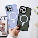 Pouzdro AG PREMIUM Color Matte s Magsafe pro iPhone 15 - vínové