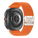 Tech-Protect NYLON CLASP pro Galaxy Watch Ultra 47 mm – oranžový