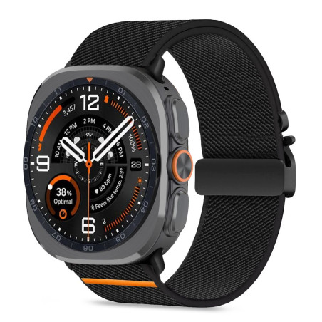 Tech-Protect NYLON CLASP řemínek pro Galaxy Watch Ultra 47 mm black