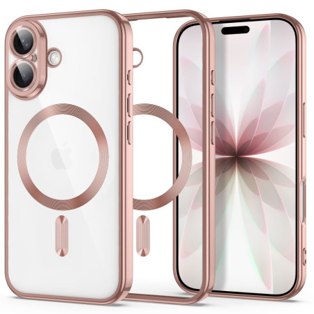 Kryt TECH-PROTECT MAGFLEX MAGSAFE iPhone 17 - shiny rose gold