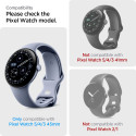 Ochranné sklo Spigen ELITE SHIELD EZ FIT 2-Pack pro Pixel Watch 45mm