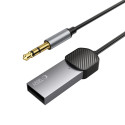 Audio adaptér Tech-Protect UltraBoost 3,5mm jack (samec) / Bluetooth – šedý