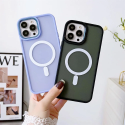 Pouzdro AG PREMIUM Color Matte s Magsafe pro iPhone 15 Pro - vínové