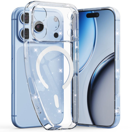 Kryt TECH-PROTECT FLEXAIR MagSafe iPhone 17 Pro - glitter