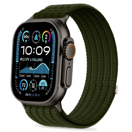 Řemínek Tech-Protect Nylon Sport pro Apple Watch - zelený