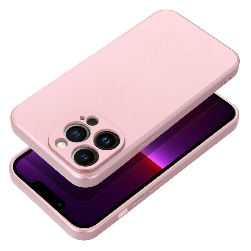 Kryt METALLIC pro iPhone 18 Pro Max - metallic black
