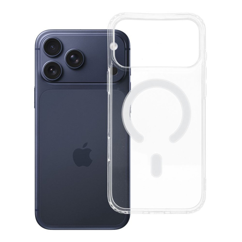 Kryt OEM CLEAR MAG COVER (MID) pro iPhone 18 Pro Max / 17 Pro Max - transparentní