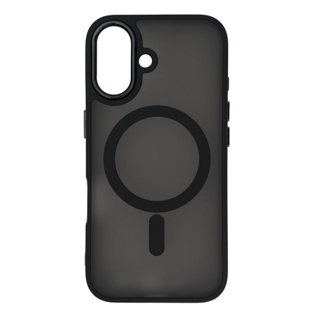 Pouzdro AG PREMIUM Magnetic Collection MagSafe pro iPhone 16 - černé